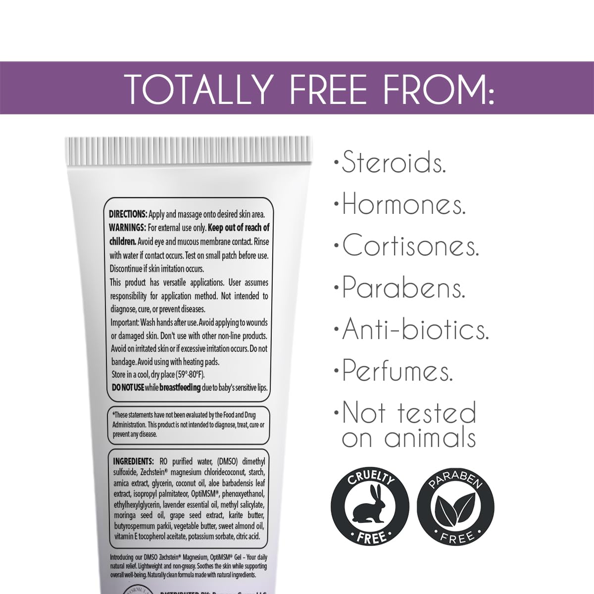 Dr. Robaina DMSO Lavender Gel - TrustMedUSA