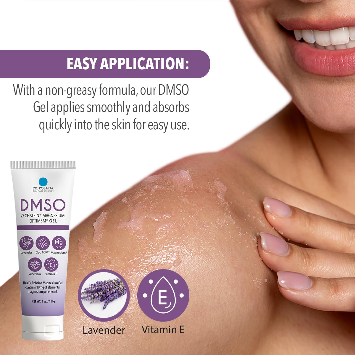 Dr. Robaina DMSO Lavender Gel - TrustMedUSA