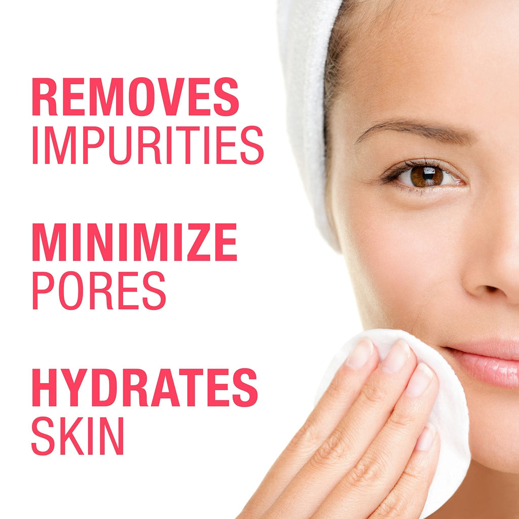 Dr. Saymans Alcohol-Free Facial Toner with Witch Hazel, Rosewater & Rice Protein, Removes Impurities & Hydrates Your Face, 9 oz - Maple Wellness Supplements