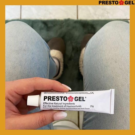 DR. SCHAVIT Presto Gel for Internal and External Hemorrhoids (Piles). A Natural Hemorrhoid Treatment Hemorrhoid Cream. Immediate Relief 25gr - TrustMedUSA