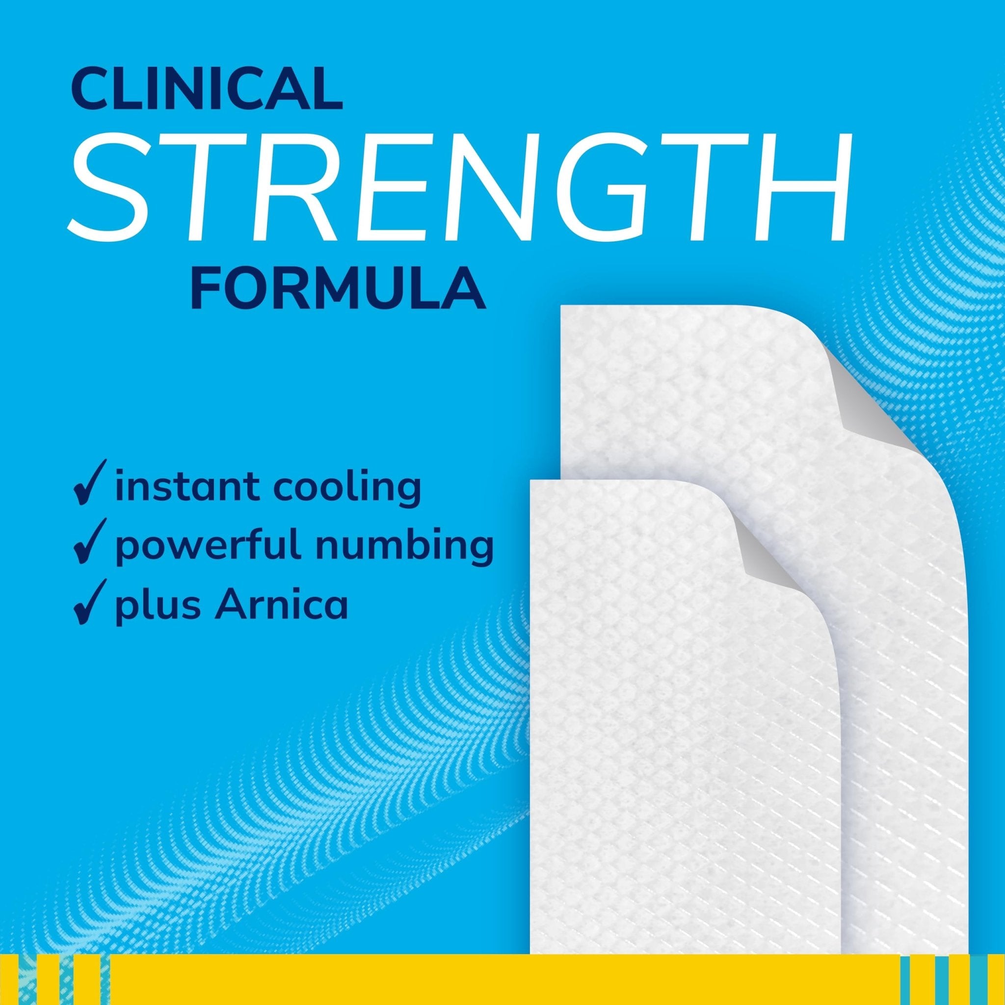 Dr. Scholl’s Clinical Strength 12-Hour Pain Relief Hydrogel Patches 10ct - 4% Lidocaine for Powerful Numbing, Instant Cooling Pain Relief with Menthol, Added Arnica, for Hands, Feet, Neck, Back & Legs - TrustMedUSA