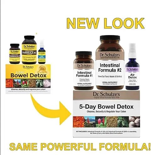 Dr. Schulze's 5-Day Bowel - Capsules - TrustMedUSA