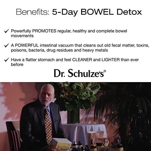 Dr. Schulze's 5-Day Bowel - Capsules - TrustMedUSA