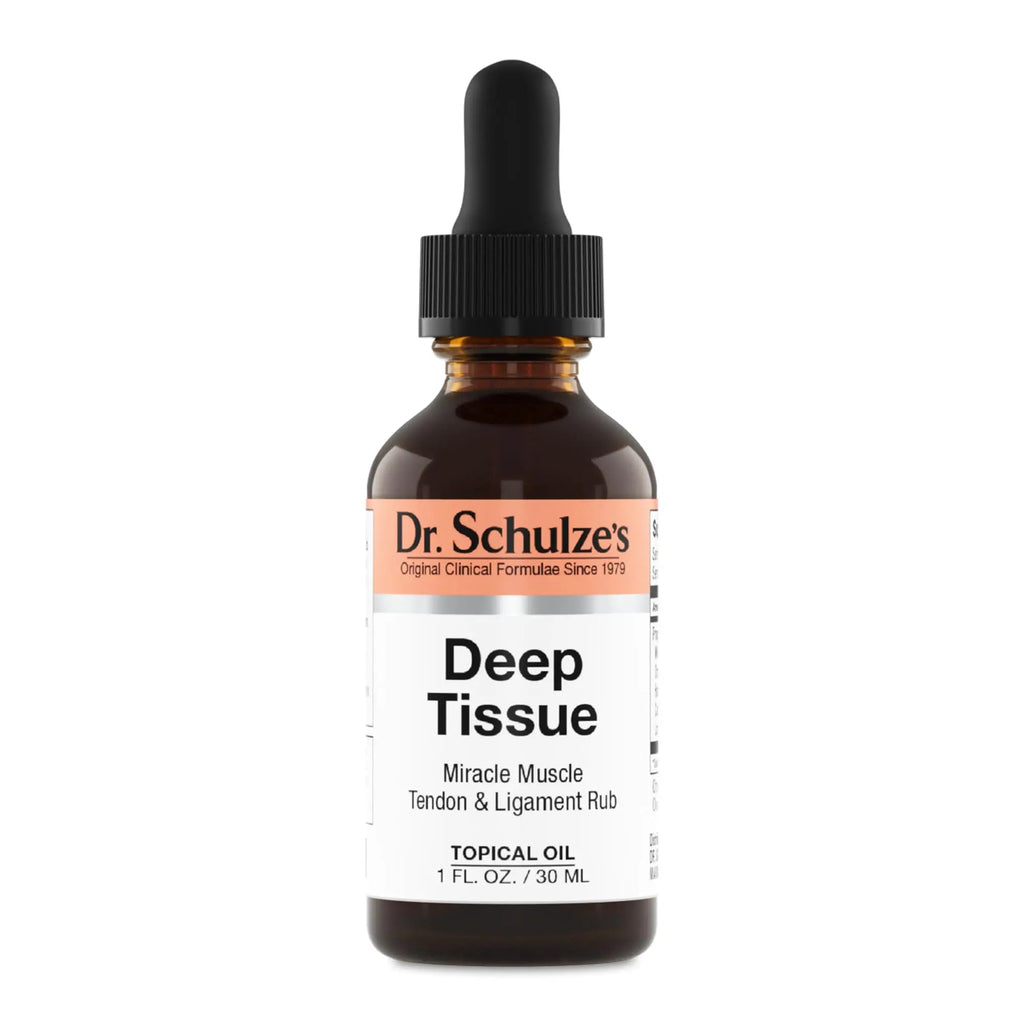 Dr. Schulze's Deep Tissue Oil | Powerful Herbal Support for Muscles, Tendons and Joints - TrustMedUSA