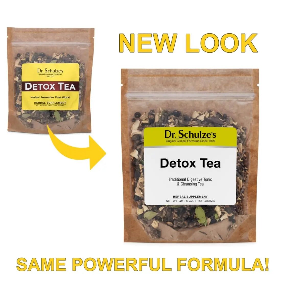 Dr. Schulze's | Detox Tea | All Purpose Herbal Tonic | Powerful Digestive Stimulant - TrustMedUSA