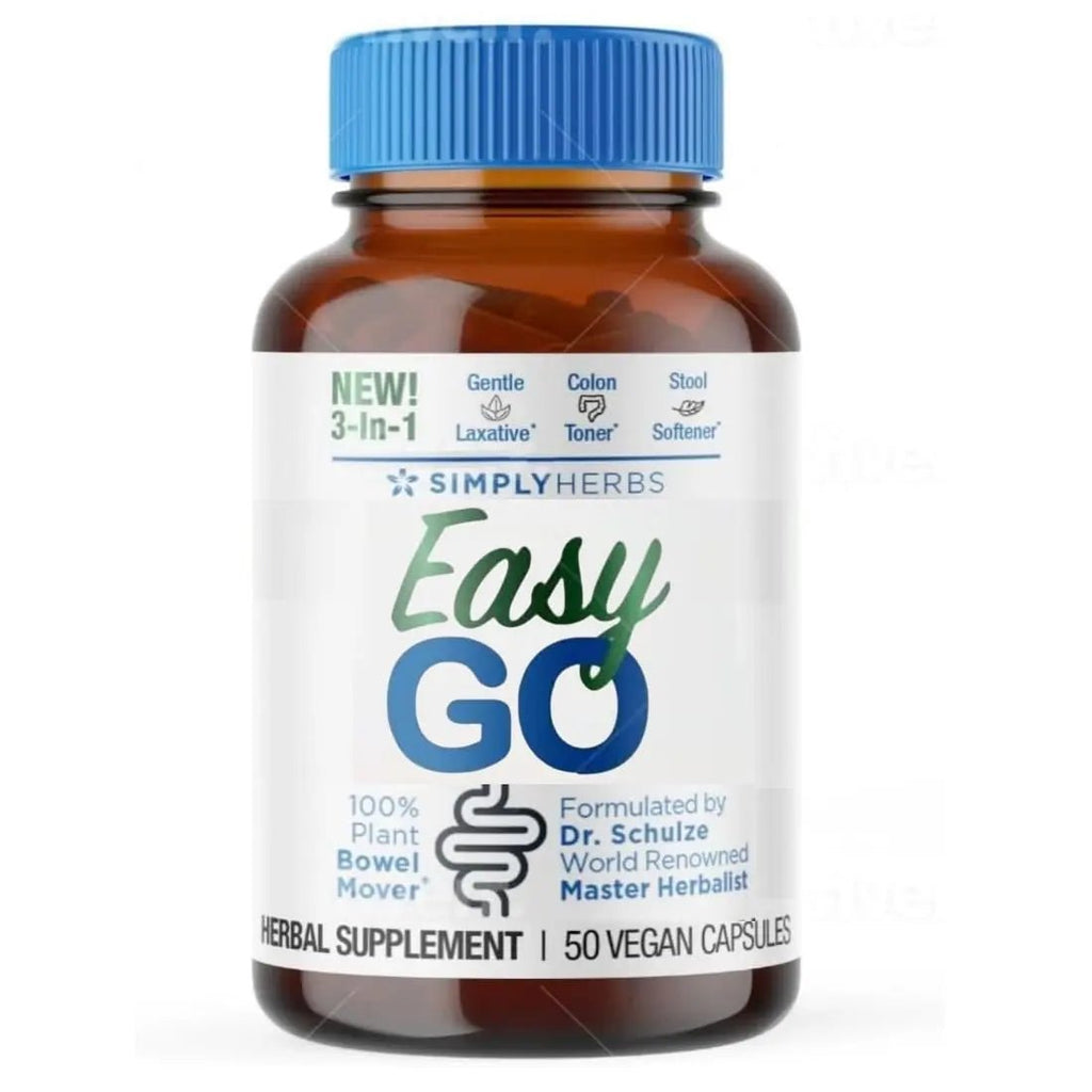 Dr. Schulze's Easy GO Bowel Mover - Formulated Gentle Laxative, Colon Toner & Stool - TrustMedUSA