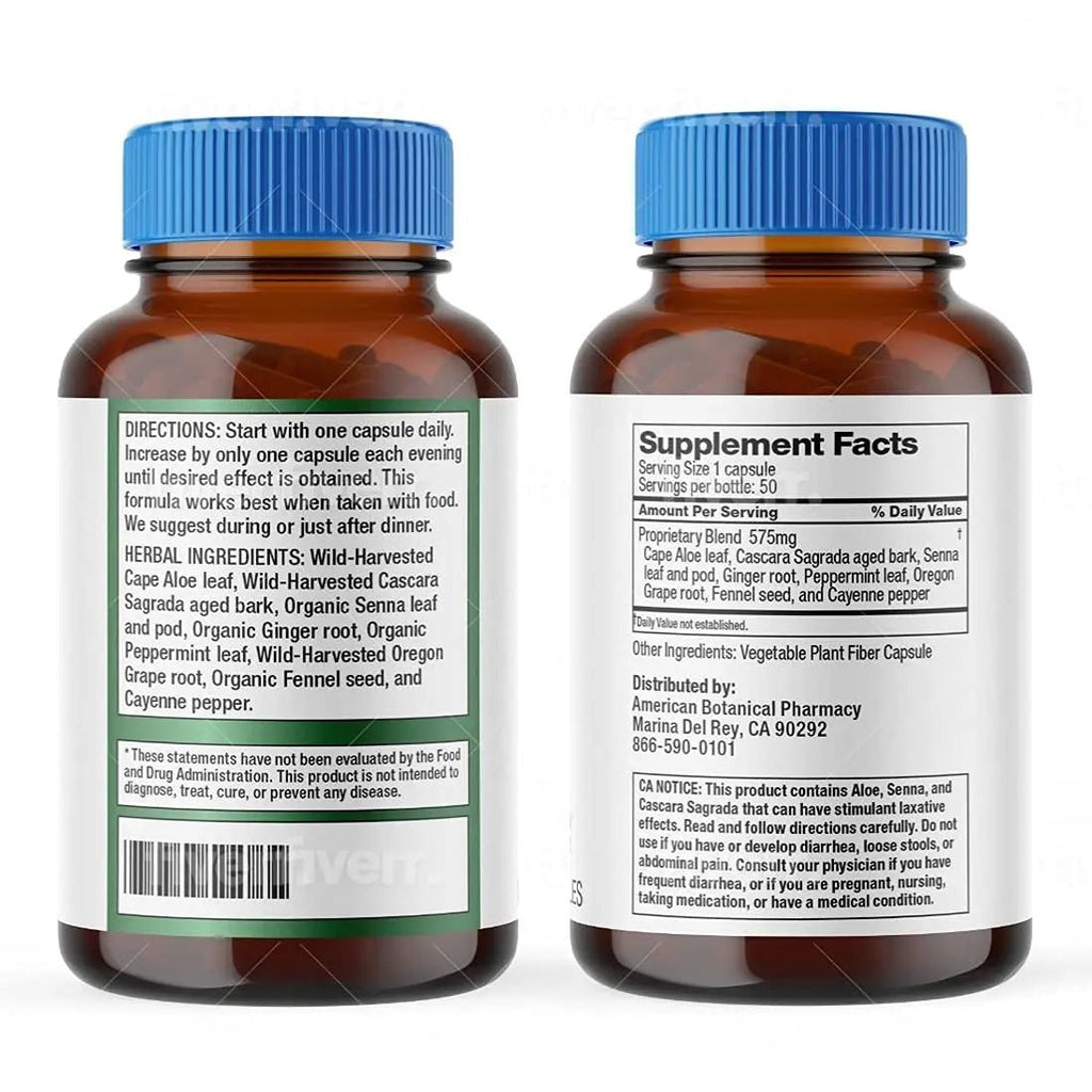 Dr. Schulze's Easy GO Bowel Mover - Formulated Gentle Laxative, Colon Toner & Stool - TrustMedUSA