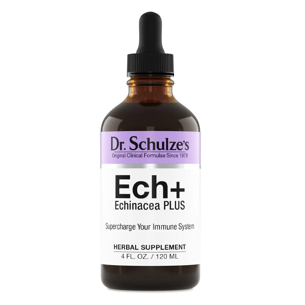 Dr. Schulze's Echinacea Plus | Echinacea Root and Seed | All Organic Extract | Gluten-Free - TrustMedUSA