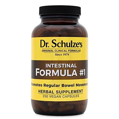 Dr. Schulze's Intestinal Formula 1 | All Natural Bowel Cleanse | Promotes Regular - TrustMedUSA