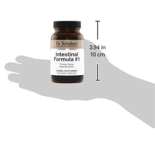 Dr. Schulze's Intestinal Formula 1 Colon Bowel Cleanse, 90 caps, 2 Count - TrustMedUSA