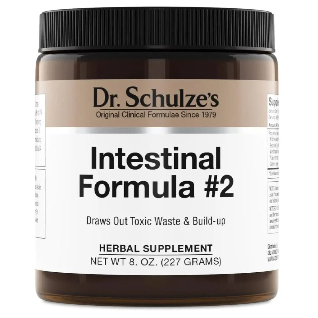Dr. Schulze's | Intestinal Formula 2 | Herbal Colon Cleanse Formula | 8 Oz. Jar - TrustMedUSA