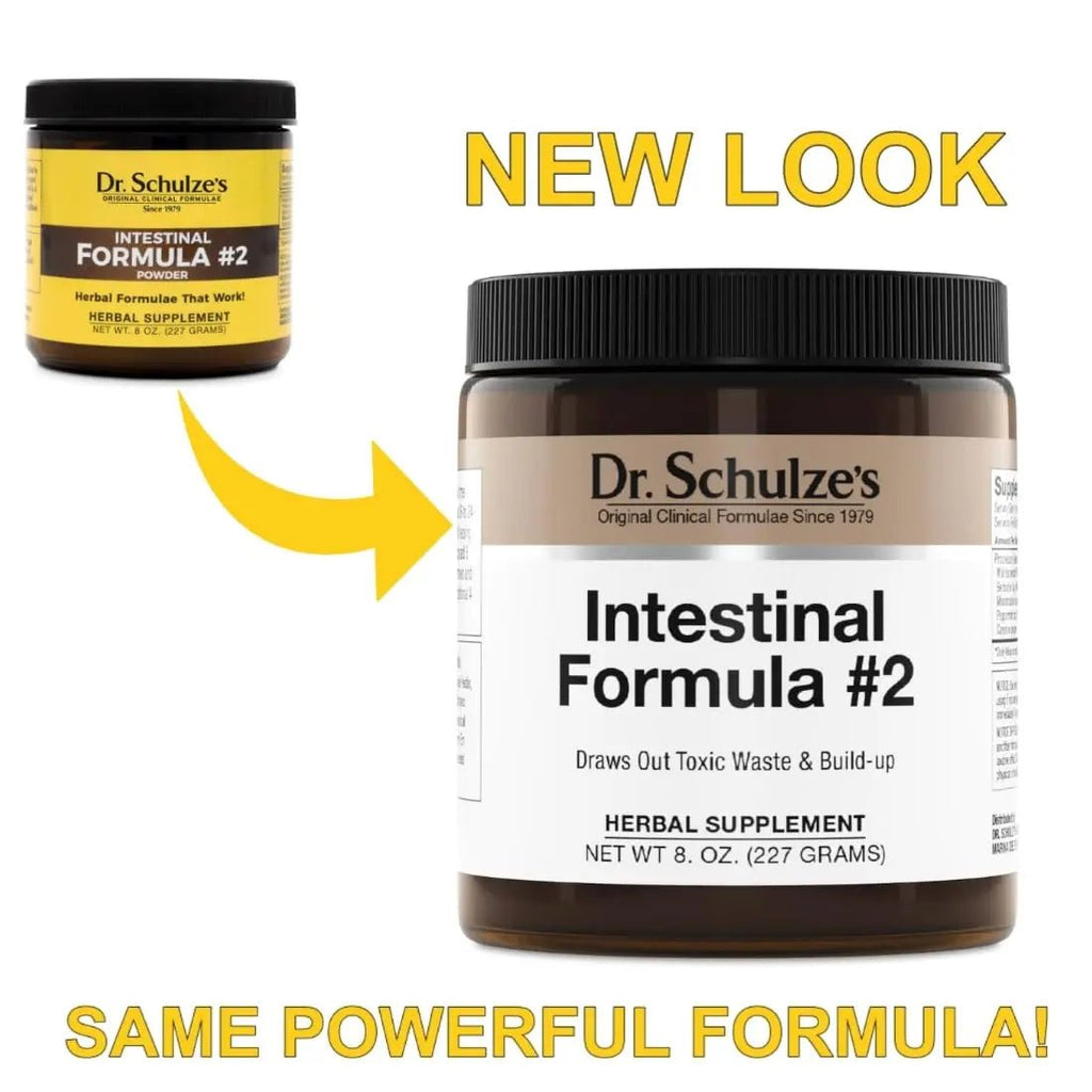 Dr. Schulze's | Intestinal Formula 2 | Herbal Colon Cleanse Formula | 8 Oz. Jar - TrustMedUSA