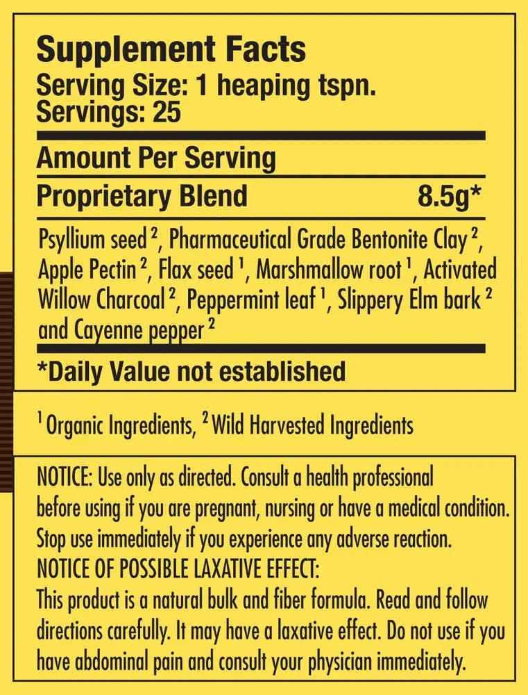 Dr. Schulze’s | Intestinal Formula 2 | Herbal Colon Cleanse Formula | Natural Detox Powder - TrustMedUSA