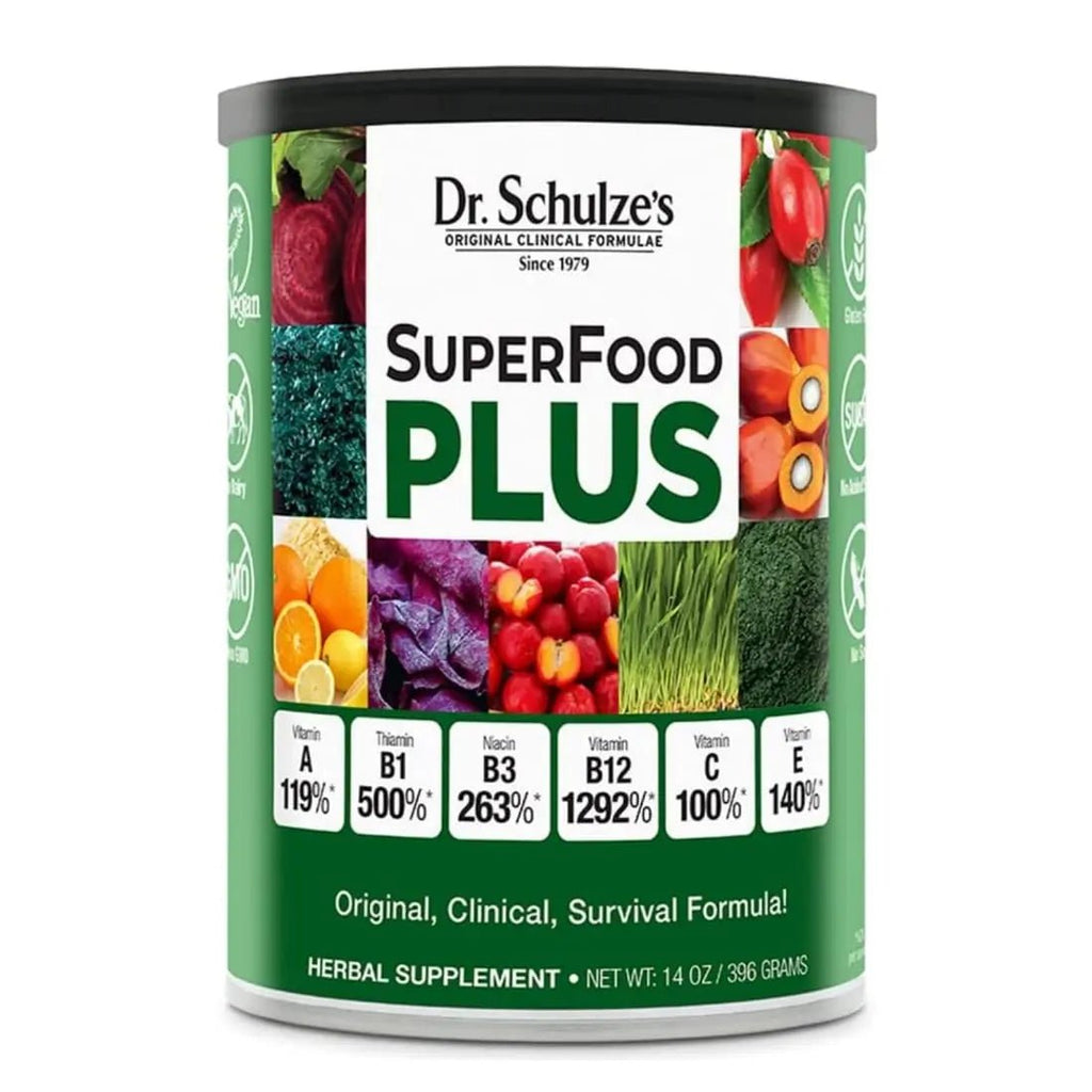 Dr. Schulze’s SuperFood Plus | Vitamin and Mineral Herbal Concentrate | Daily Nutrition - TrustMedUSA