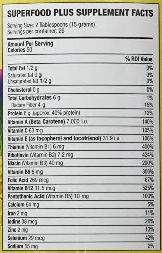 Dr. Schulze’s | SuperFood Plus | Vitamin & Mineral Herbal Concentrate | Dietary Supplement - TrustMedUSA