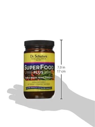 Dr. Schulze’s | SuperFood Plus | Vitamin & Mineral Herbal Concentrate | Dietary Supplement - TrustMedUSA