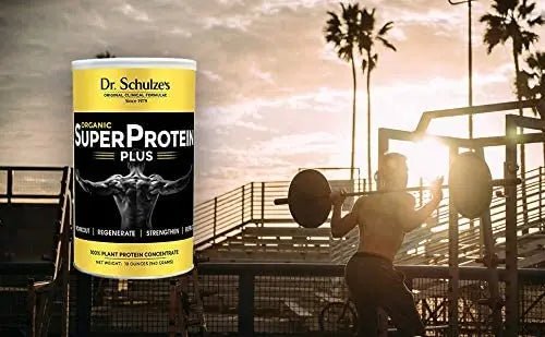 Dr. Schulze's | SuperProtein Plus | 100% Plant Protein Concentrate | Organic Powder Mix - TrustMedUSA