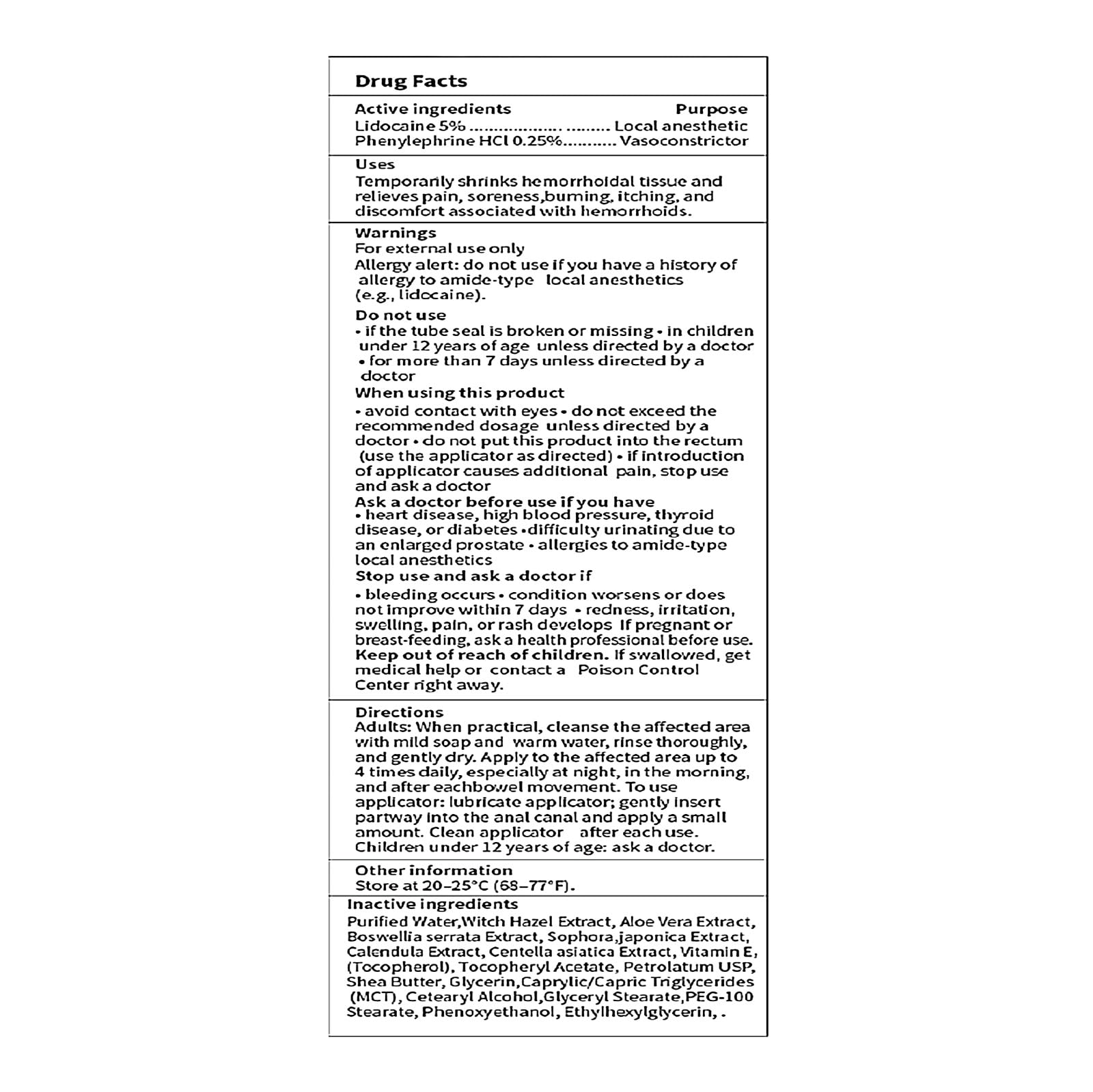 Dr. Seymour Butts Hemorrhoid Ointment – Lidocaine 5% Pain Relief for Burning, Itching & Irritation | External Hemorrhoid Care with Witch Hazel, Aloe & Botanical Support - TrustMedUSA