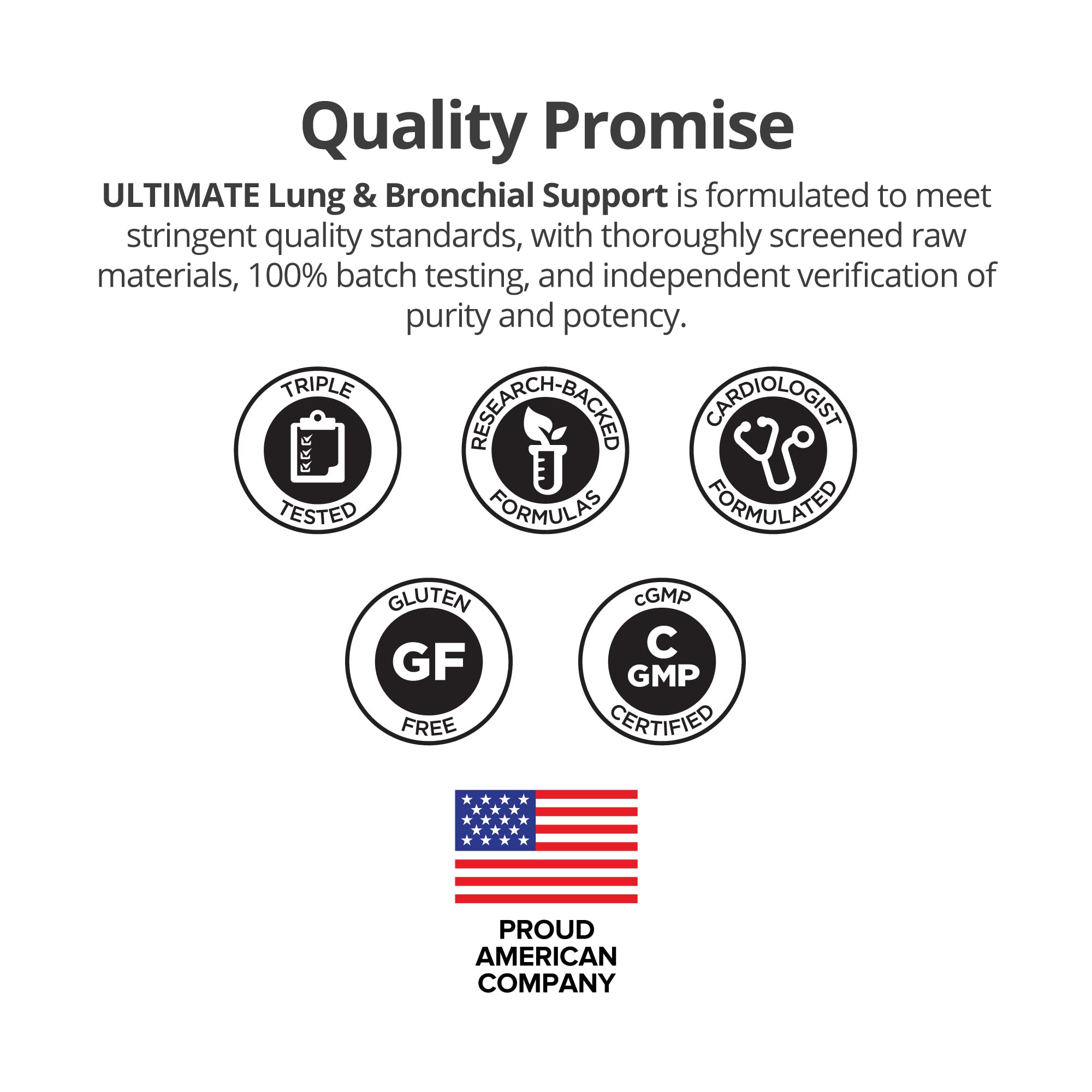 Dr. Sinatra Ultimate Lung & Bronchial Support Supplement for Lung Health, Clear Breathing, Immune and Heart Health, and Seasonal Respiratory Challenge Support (60 Capsules, 30-Day Supply) - TrustMedUSA