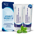 Dr. T Glucosamine Chondroitin Cream - Premium Formula with MSM and Collagen for Joint and Muscle Discomfort - Maintains Joint Strength, Flexibility & Muscle Mobility - 4.23 oz / 120g (2 Pack) - TrustMedUSA