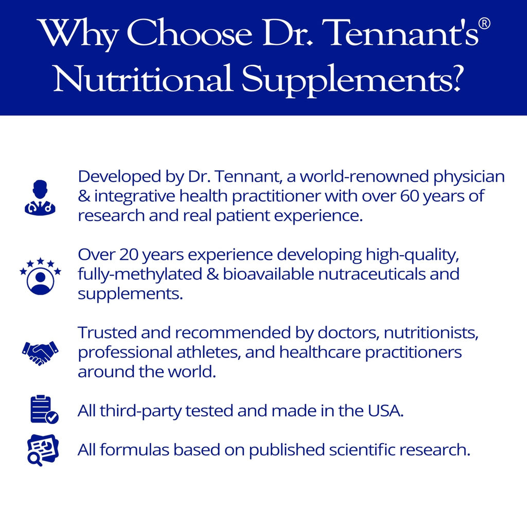Dr. Tennant's Restore Vanilla Shake | 50+ Methylated Vitamins & Minerals | 23g Vegan Protein | Organic, Gluten-Free | Boosts Energy, Immune & Gut Health | 14-Day All-in-One Supplement - TrustMedUSA