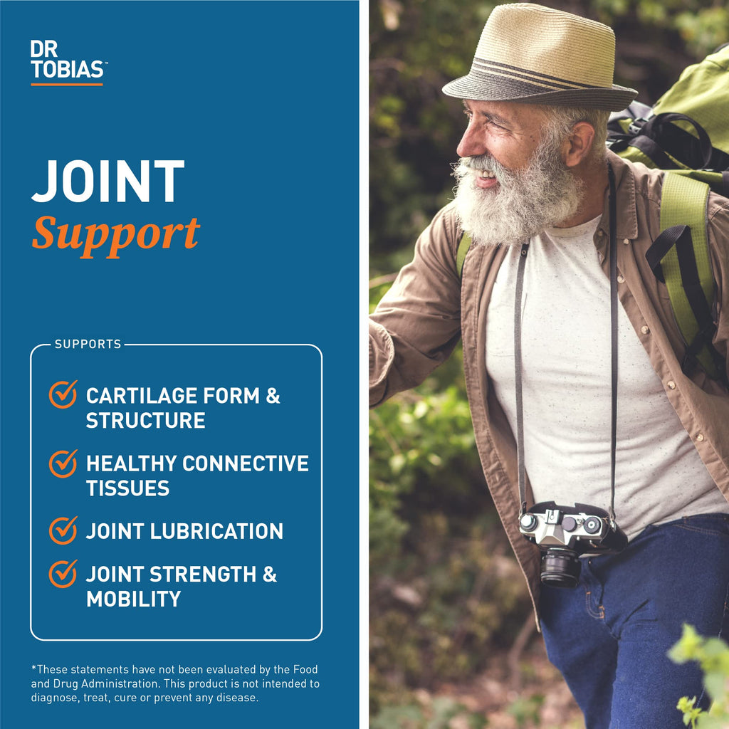 Dr. Tobias AKG Supplement & Joint Support Supplement - Supports Energy, Muscles, Cartilage & Joint Health, Non-GMO - TrustMedUSA