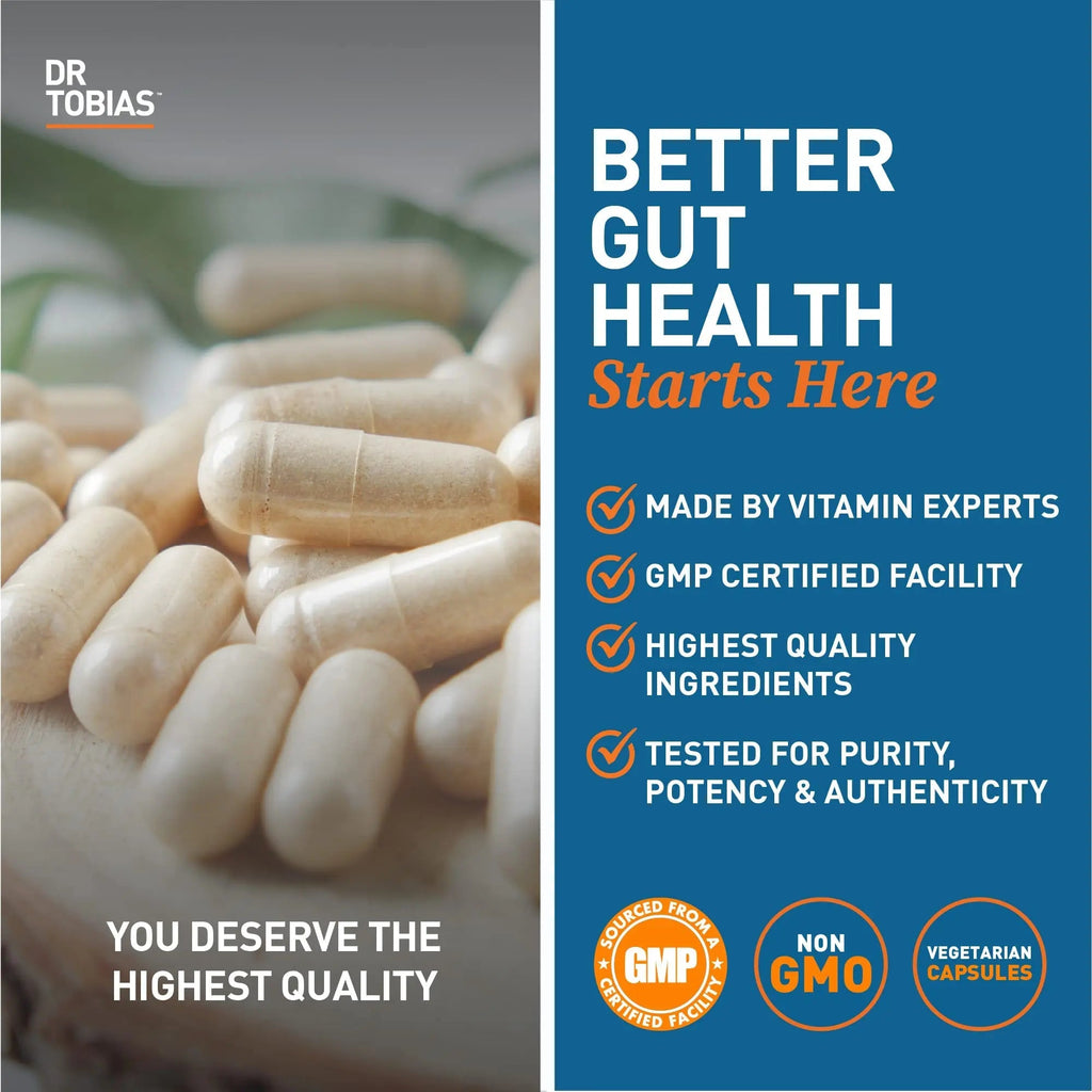 Dr. Tobias Deep Immune Probiotics & Prebiotics, 4.4 Billion CFU Probiotics for Women - TrustMedUSA