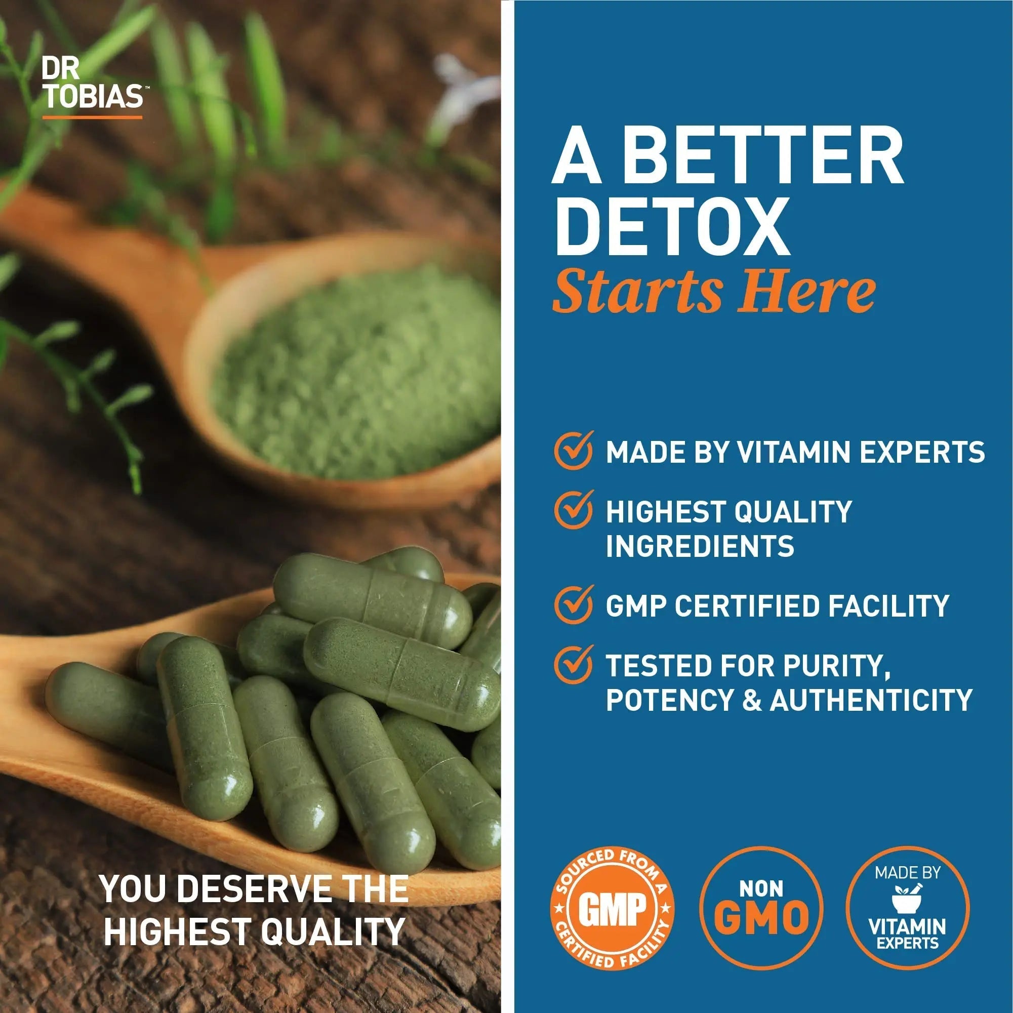 Dr. Tobias Liver 21 Day Cleanse, Herbal Liver Detox Cleanse with Solarplast, Artichoke - TrustMedUSA