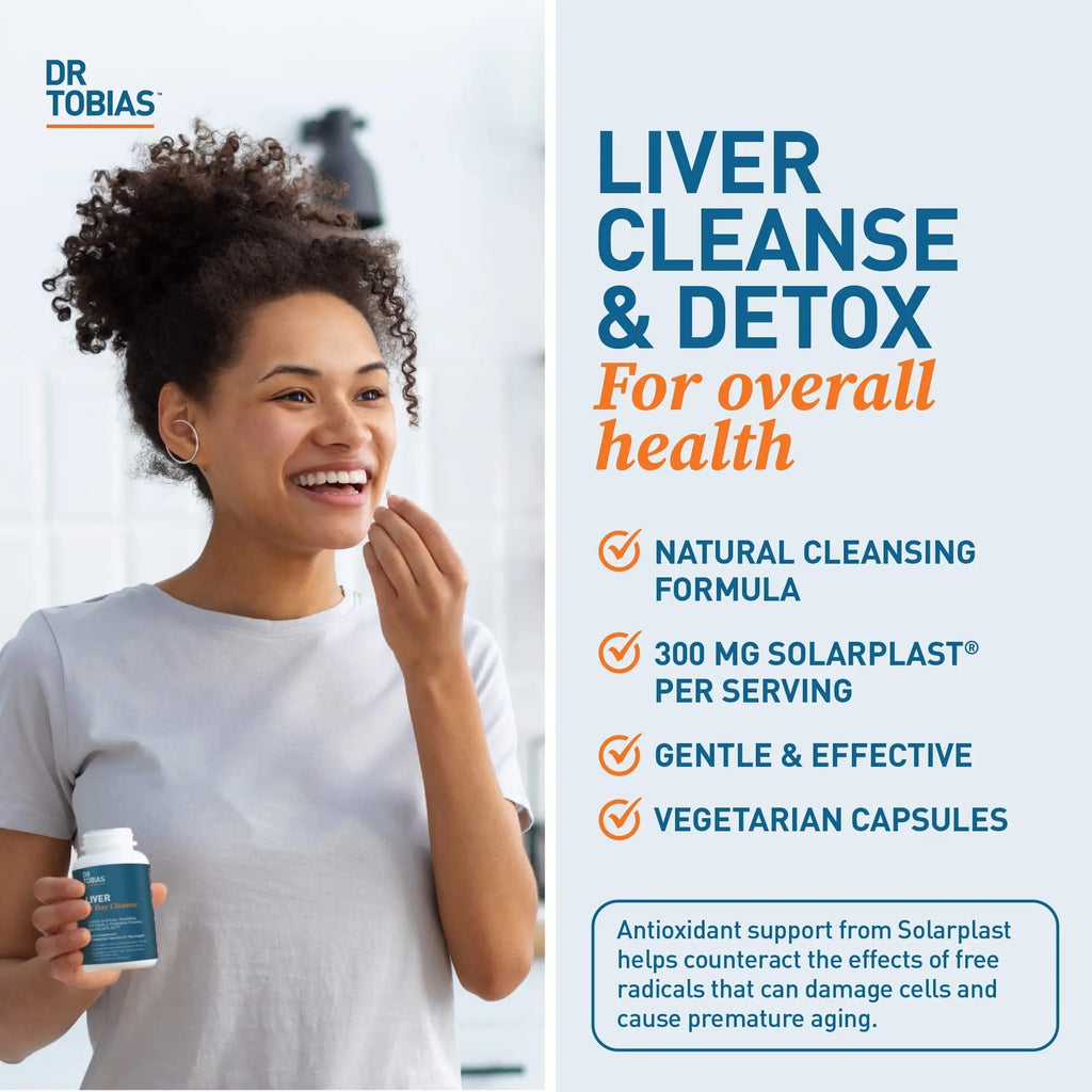 Dr. Tobias Liver 21 Day Cleanse, Herbal Liver Detox Cleanse with Solarplast, Artichoke Extra - TrustMedUSA