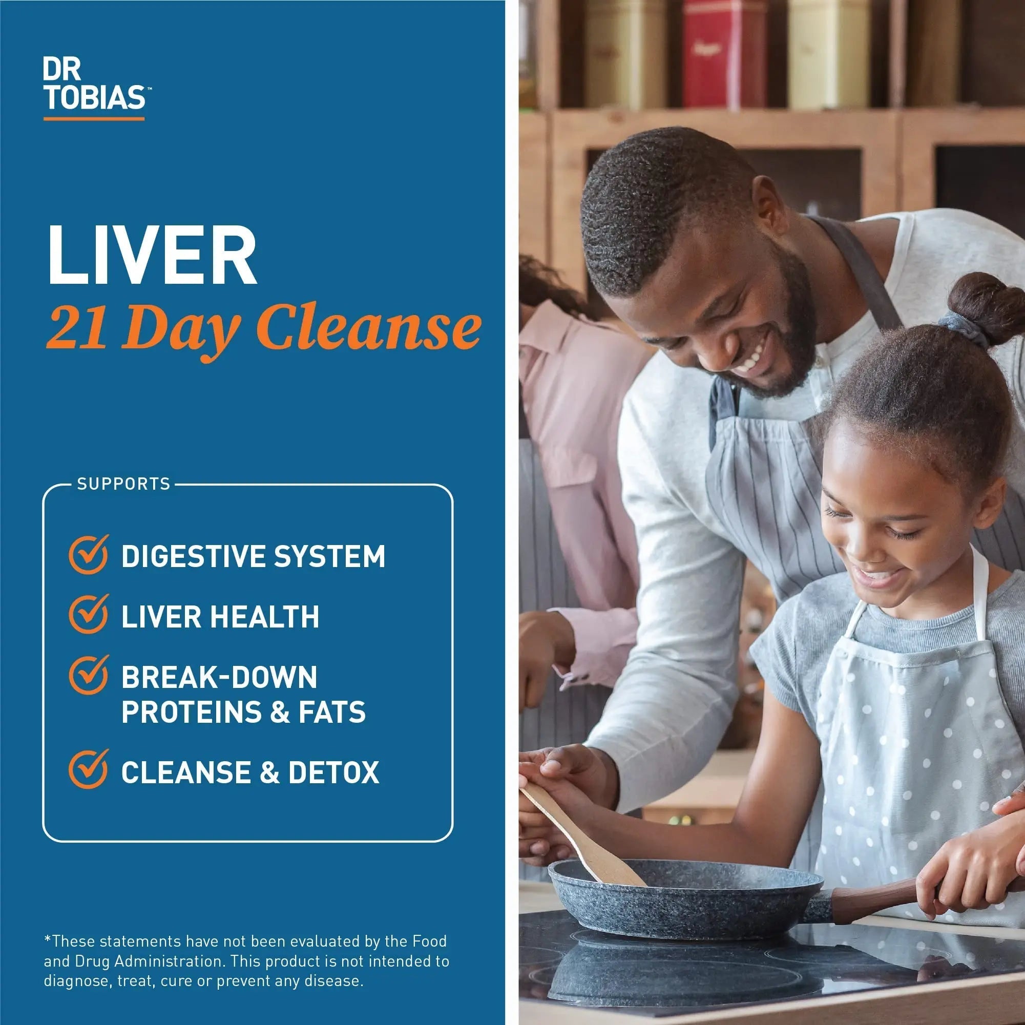 Dr. Tobias Liver 21 Day Cleanse, Herbal Liver Detox Cleanse with Solarplast, Artichoke Extra - TrustMedUSA