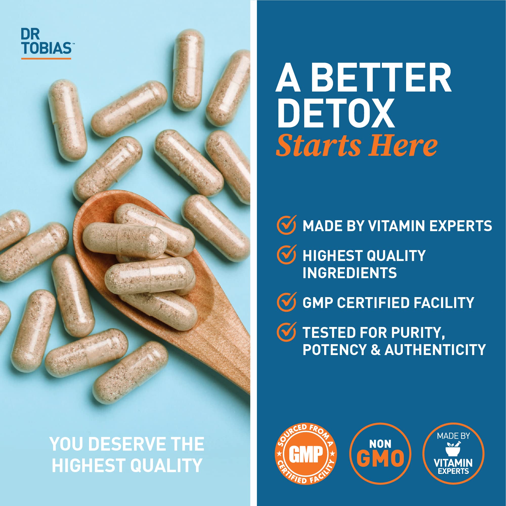 Dr. Tobias Lung Health - Lung Support Supplement with Vitamin C, Butterbur, Quercetin & Bromelain | Lung Cleanse & Detox Formula for Bronchial & Respiratory System Non-GMO (60 Capsules, 60 Servings) - TrustMedUSA