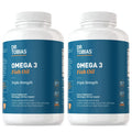 Dr. Tobias Omega 3 Fish Oil, 800 mg EPA 600 mg DHA Omega 3 Supplement for Heart - TrustMedUSA
