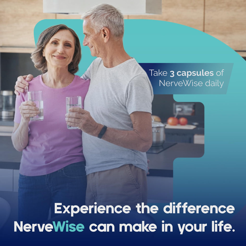 Dr. Todd NerveWise Nerve Support Supplement for Foot, Hand & Leg Comfort – Daily Formula for Healthy Nerve Function, Helps Support Nerve Balance, Body Comfort & Overall Nerve Wellness – 30 Day Supply - TrustMedUSA