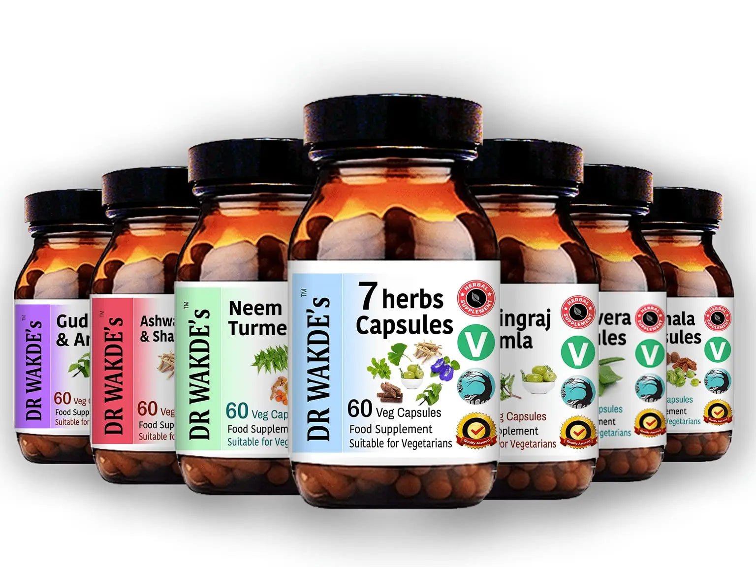 DR WAKDE'S Moringa Capsules (Moringa oleifera, 60 Veg Caps, Plant-Based Supplement, Ayurvedic Herb, All Natural, Vegan) - TrustMedUSA