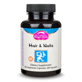 Dragon Herbs Hair and Nails | All Natural Supplement to Support Hair, Nails, Healthy Aging, and Circulation | All Natural Ingredients, Non-GMO (100 Capsules, 500 mg Per Capsule) - TrustMedUSA