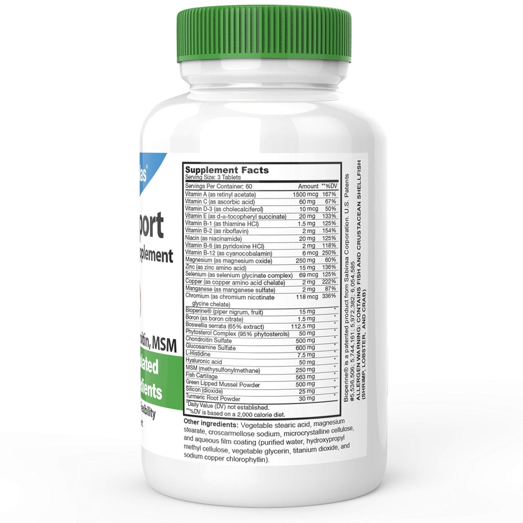 DrFormulas Joint Support Supplements for Men & Women | Glucosamine Chondroitin Msm, (Mendamine) 60 Day Supply - TrustMedUSA