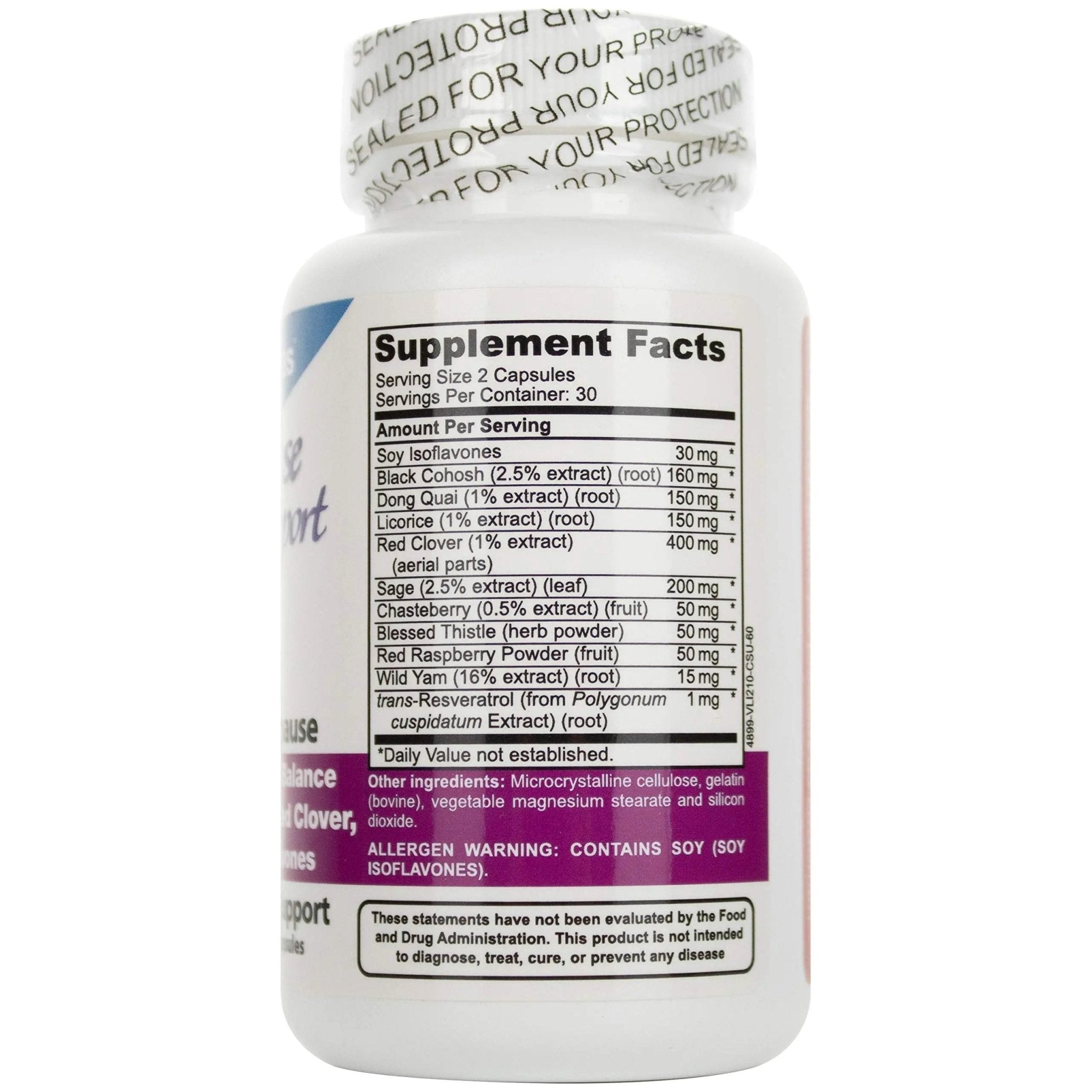 DrFormulas Menopause Supplement for Hot Flashes, Night Sweats 60 Count - TrustMedUSA