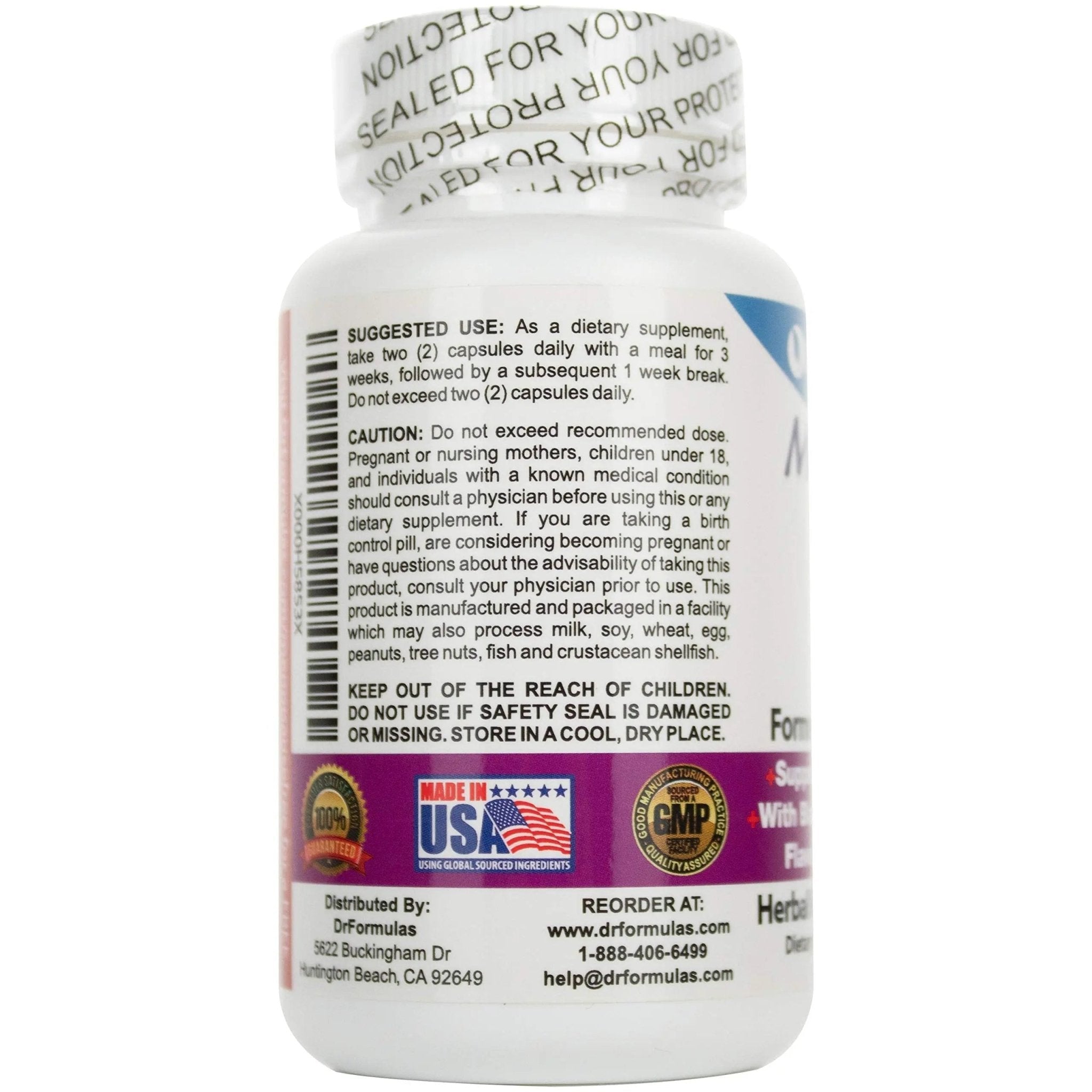 DrFormulas Menopause Supplement for Hot Flashes, Night Sweats 60 Count - TrustMedUSA