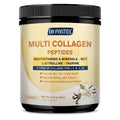 DRFOSTER Vanilla Collagen Peptides Powder for Women & Men, Multi Type I II III V X Collagen with multivitamins & Minerals for Skin, Hair & Nails & Joints, Non-GMO, 35 Servings - Maple Wellness Supplements