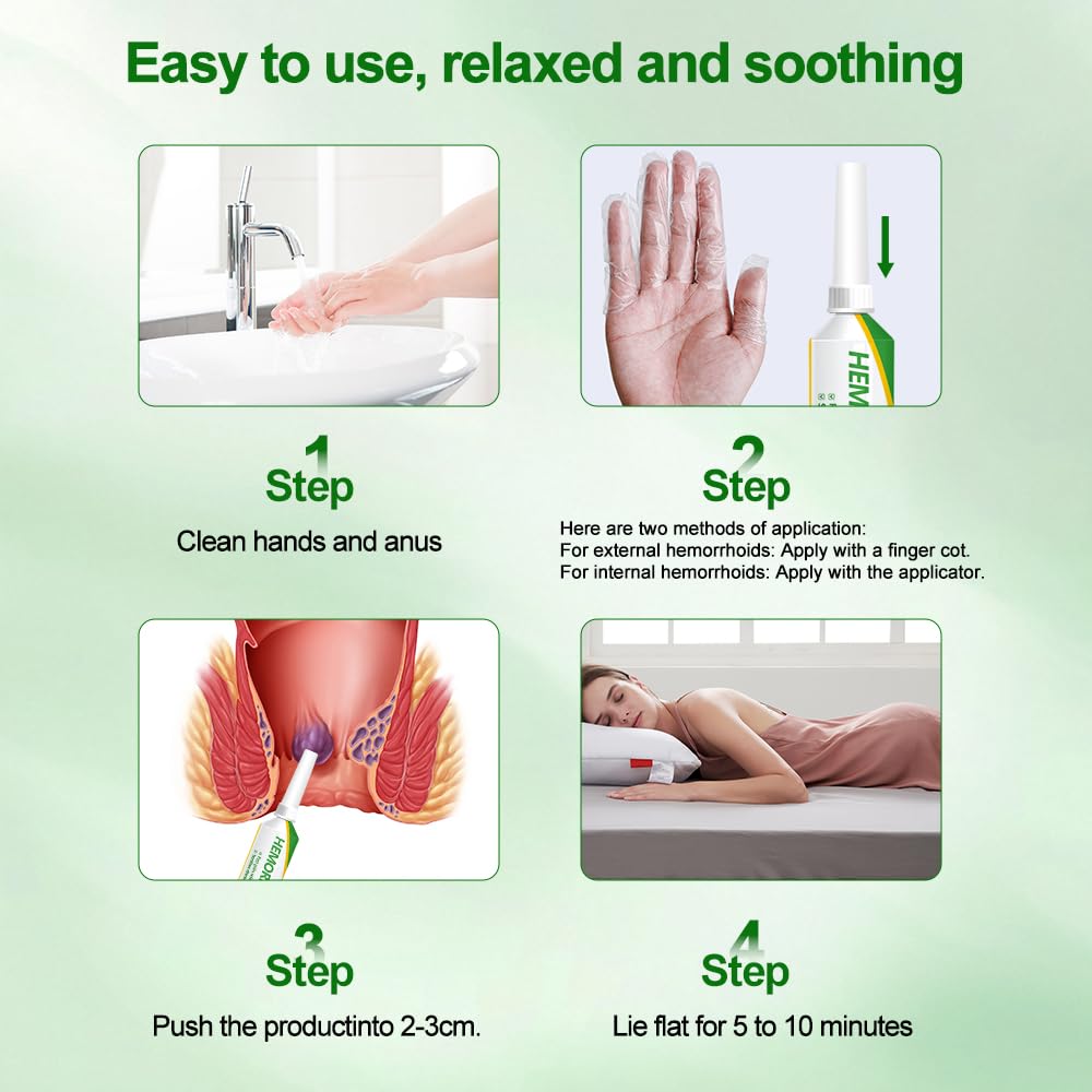 Dr.Goddyik Hemorrhoids and Fissure Relief Cream,Hemorrhoid Ointment for Hemorrhoid Treatment Fast Acting Relief of Pain, Swelling - TrustMedUSA