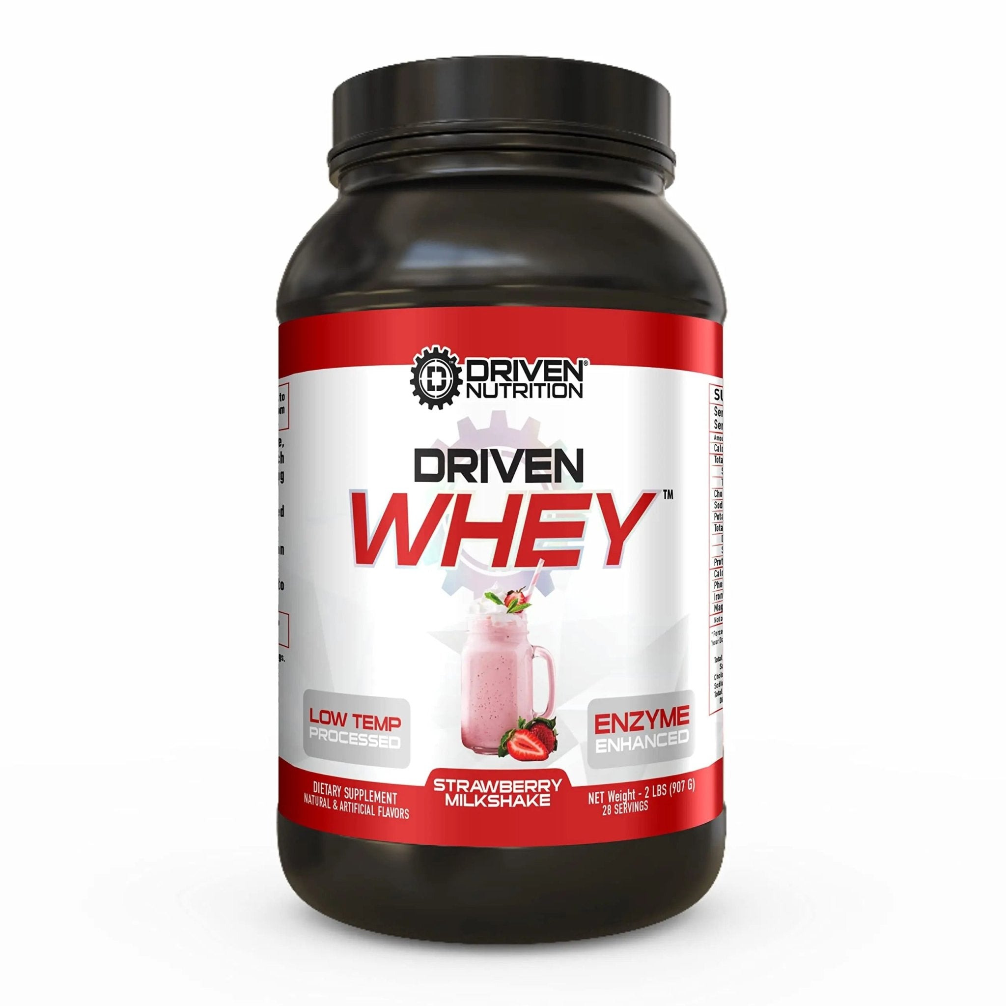 Driven WHEY- Grass Fed Whey Protein Powder: Delicious, Clean Protein Shake- Improve - TrustMedUSA