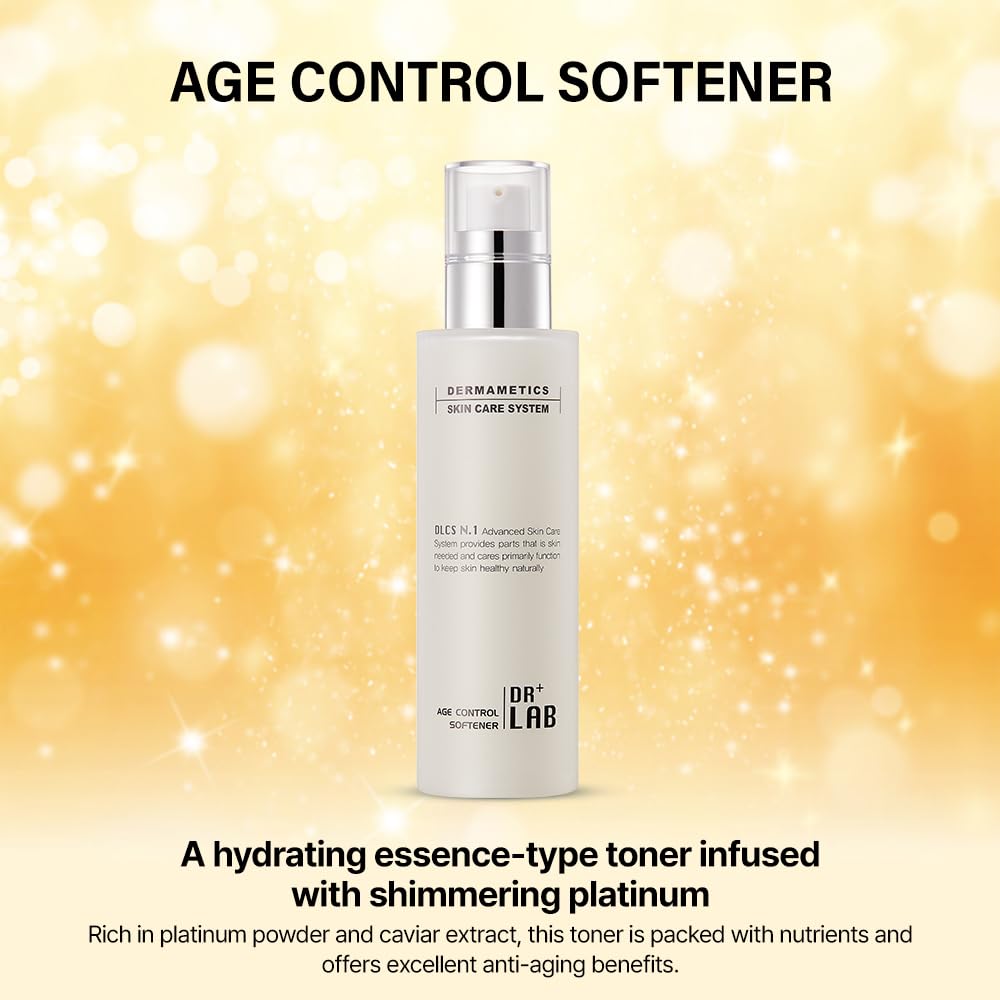 DR+LAB Age Control Softener 5.07 fl oz /150ml Moisturizing Wrinkle Care Nutrient Face Toner for Dry, Dull, Uneven Texture Skin Korean Skincare - Maple Wellness Supplements