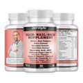 DrPKLyfe Hair, Nail and Skin Supplement Capsules:Biotin, Collagen, Collagen Peptides, Acid Hyaluronic, Biotin, Vitamin A, C, B5, B6 Saw Palmetto & More - 90 Capsules. - TrustMedUSA