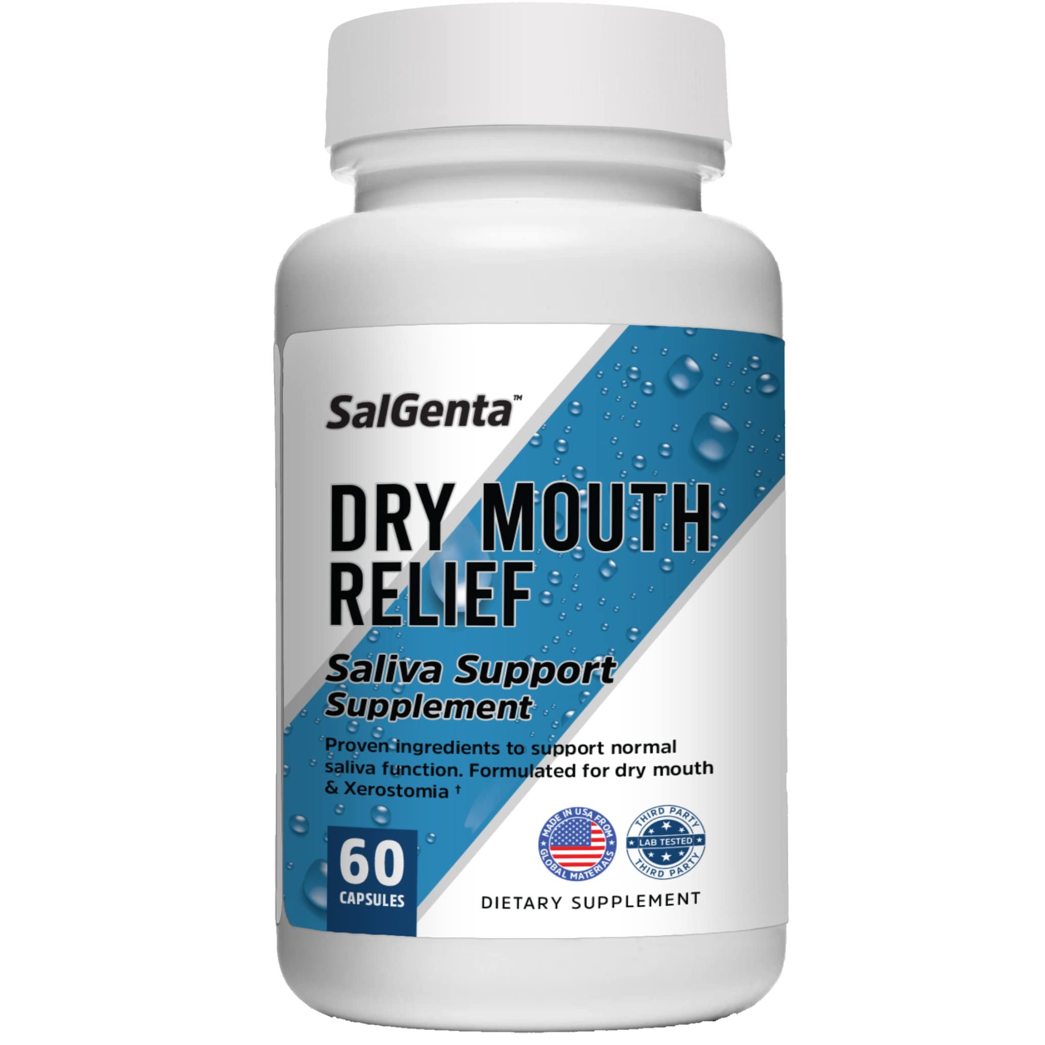 Dry Mouth Relief Saliva Support Supplement - TrustMedUSA