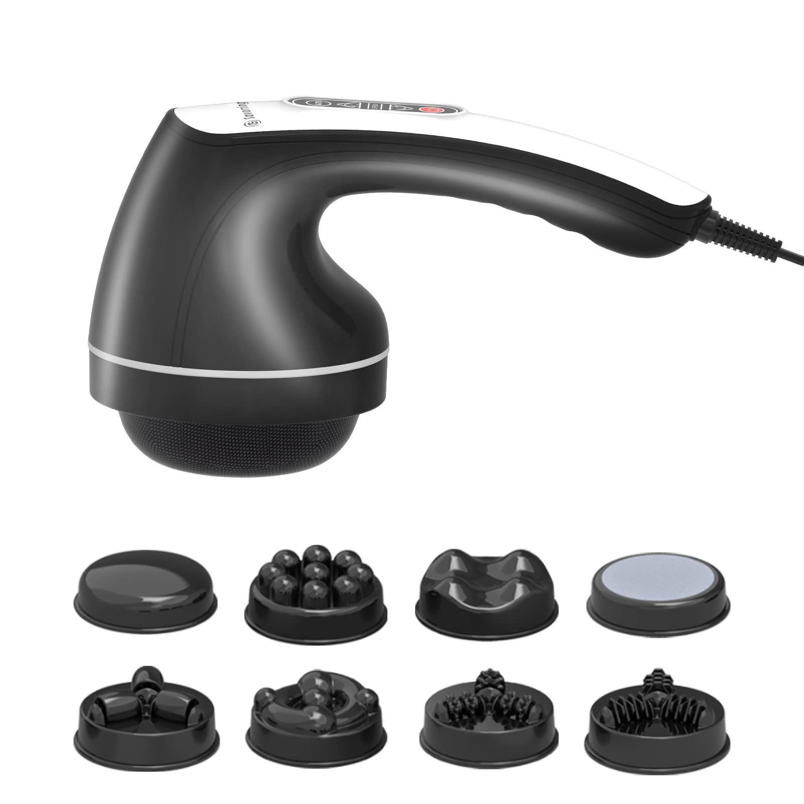 DS SAVORING Cellulite Massager with 8 Interchangeable Heads, Body Sculpting Machine for Lymphatic Drainage and Vibrating Fat Cellulite Remover, Portable and Easy to Use for Men and Women at Home - Maple Wellness Supplements