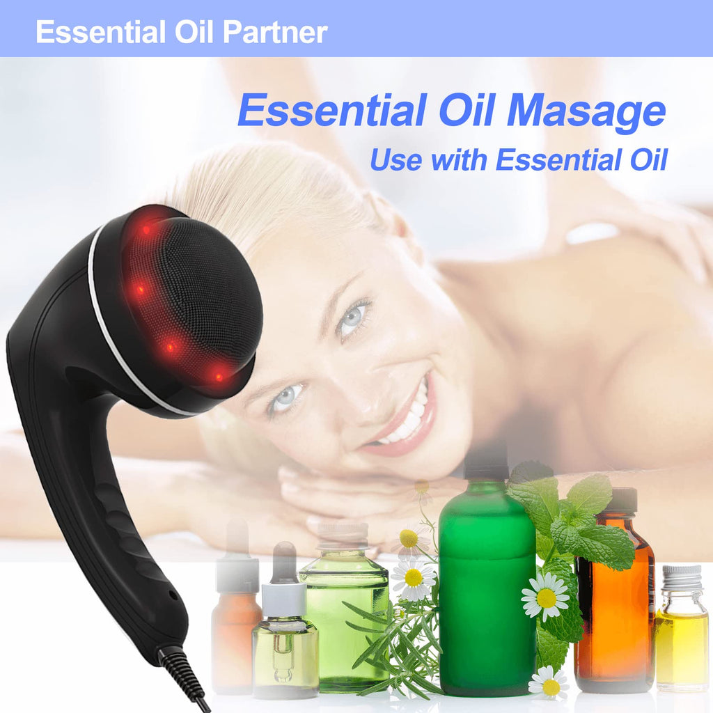 DS SAVORING Cellulite Massager with 8 Interchangeable Heads, Body Sculpting Machine for Lymphatic Drainage and Vibrating Fat Cellulite Remover, Portable and Easy to Use for Men and Women at Home - Maple Wellness Supplements