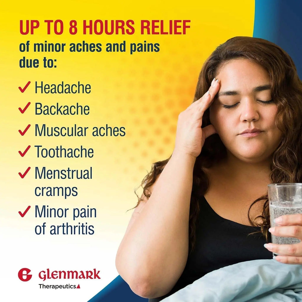 Dual Action Acetaminophen 250mg and Ibuprofen 125mg Caplets, Up to 8h of Pain Relief for Minor Aches and Pain, Headaches, Toothache, Backache, Menstrual Cramps, Minor Arthritis Pain, 216 Count - TrustMedUSA