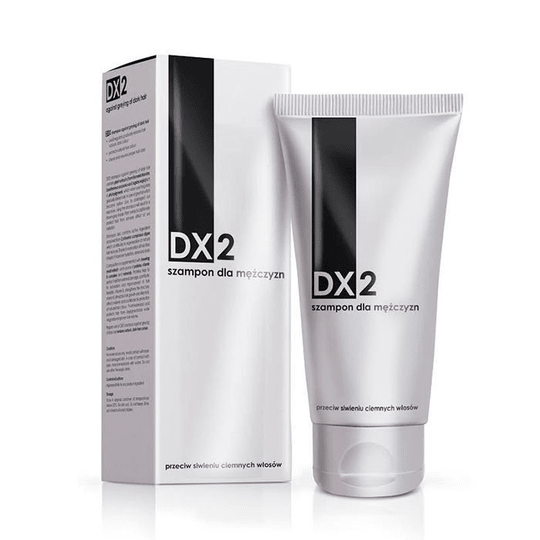 DX2, shampoo for men, against graying of dark hair, 150ml - TrustMedUSA