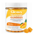 DXWXH Gleaux Tanning Gummies, Tanning Gummies for Women, Sunless Radiance Support with Beta Carotene, Astaxanthin & Lycopene, for Skin Health & Complexion Support, Mango Pineapple Flavor, 60 Gummies - TrustMedUSA