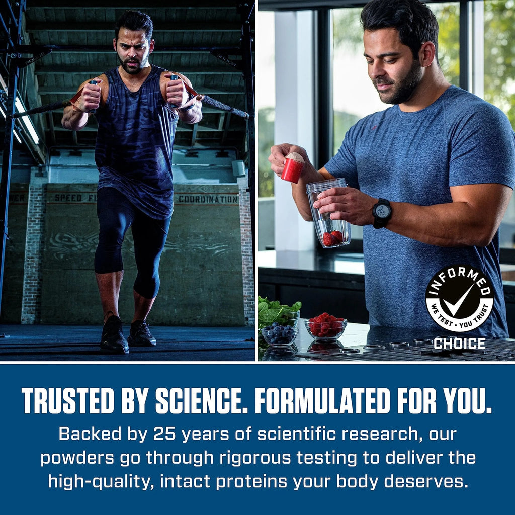 Dymatize Elite 100% Whey Protein Powder, 25g Protein, 5.5g BCAAs & 2.7g L-Leucine - TrustMedUSA